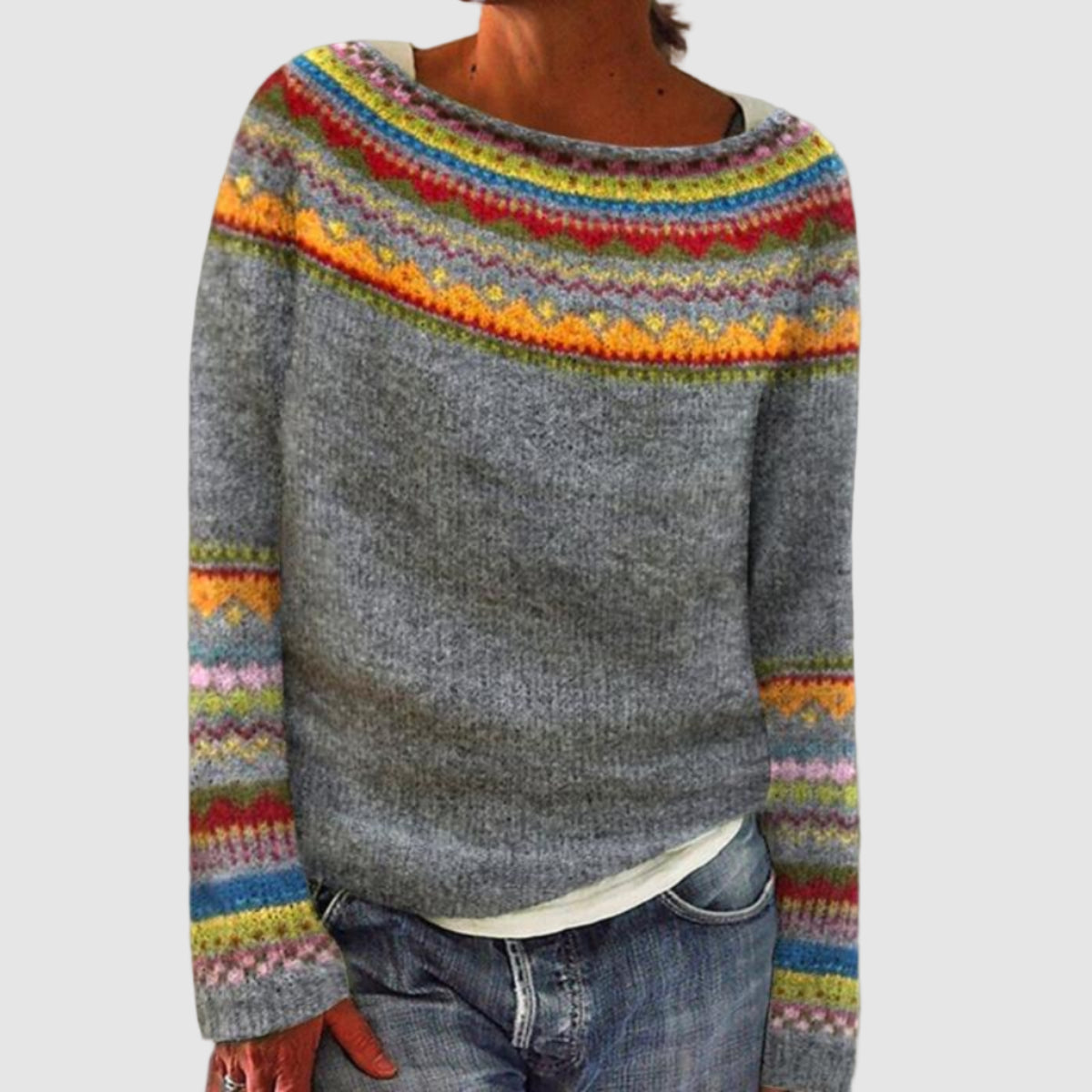 RETRO AUTUMN SWEATER