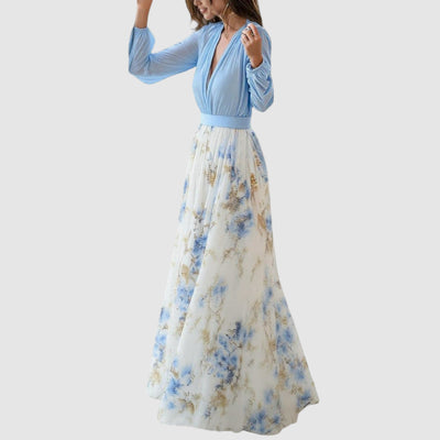FLORAL LONG DRESS