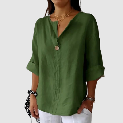 CASUAL V-NECK BLOUSE
