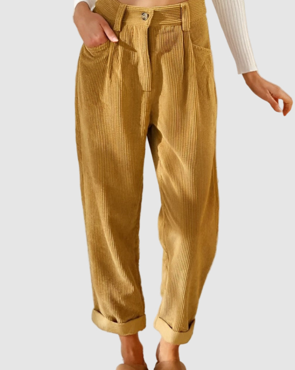 CORDUROY TROUSERS