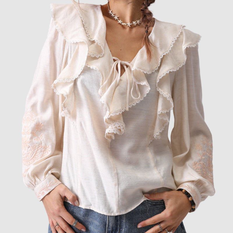 LINEN BLOUSE
