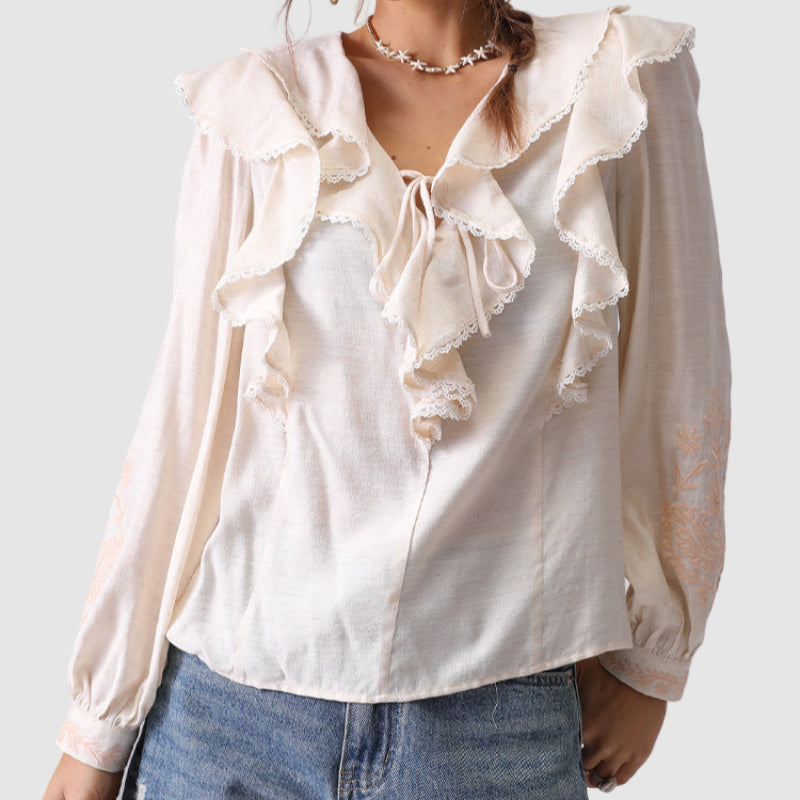 LINEN BLOUSE