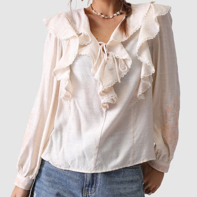 LINEN BLOUSE