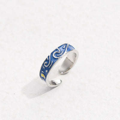 Van Gogh's Starry Night Ring