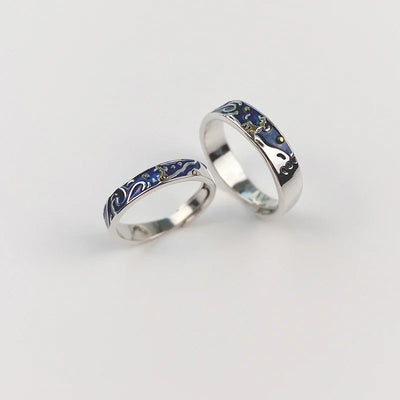 Van Gogh's Starry Night Ring