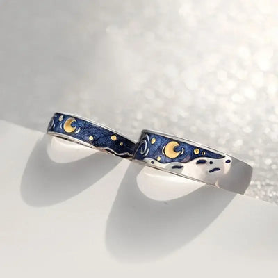 Van Gogh's Starry Night Ring