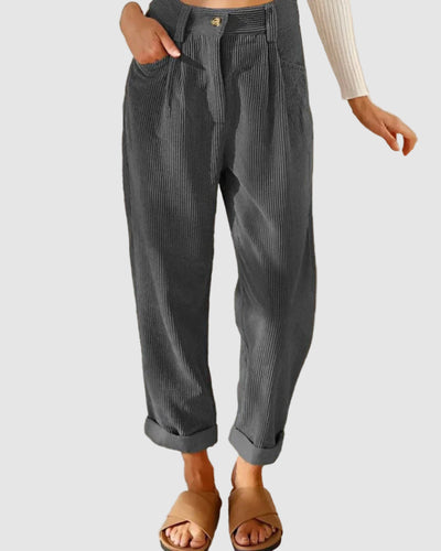 CORDUROY TROUSERS
