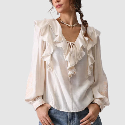 LINEN BLOUSE