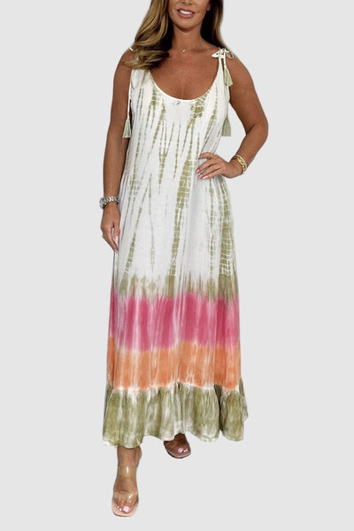 PRINTED MAXI DRESS