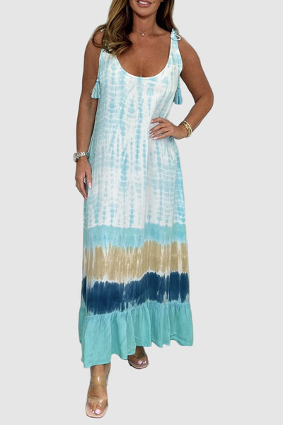 PRINTED MAXI DRESS
